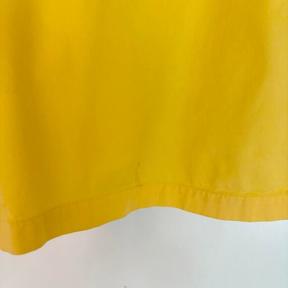 LA PAZ Peixoto Oversized Yellow Cotton Windbreaker- Unisex Medium - Picture 6 of 8